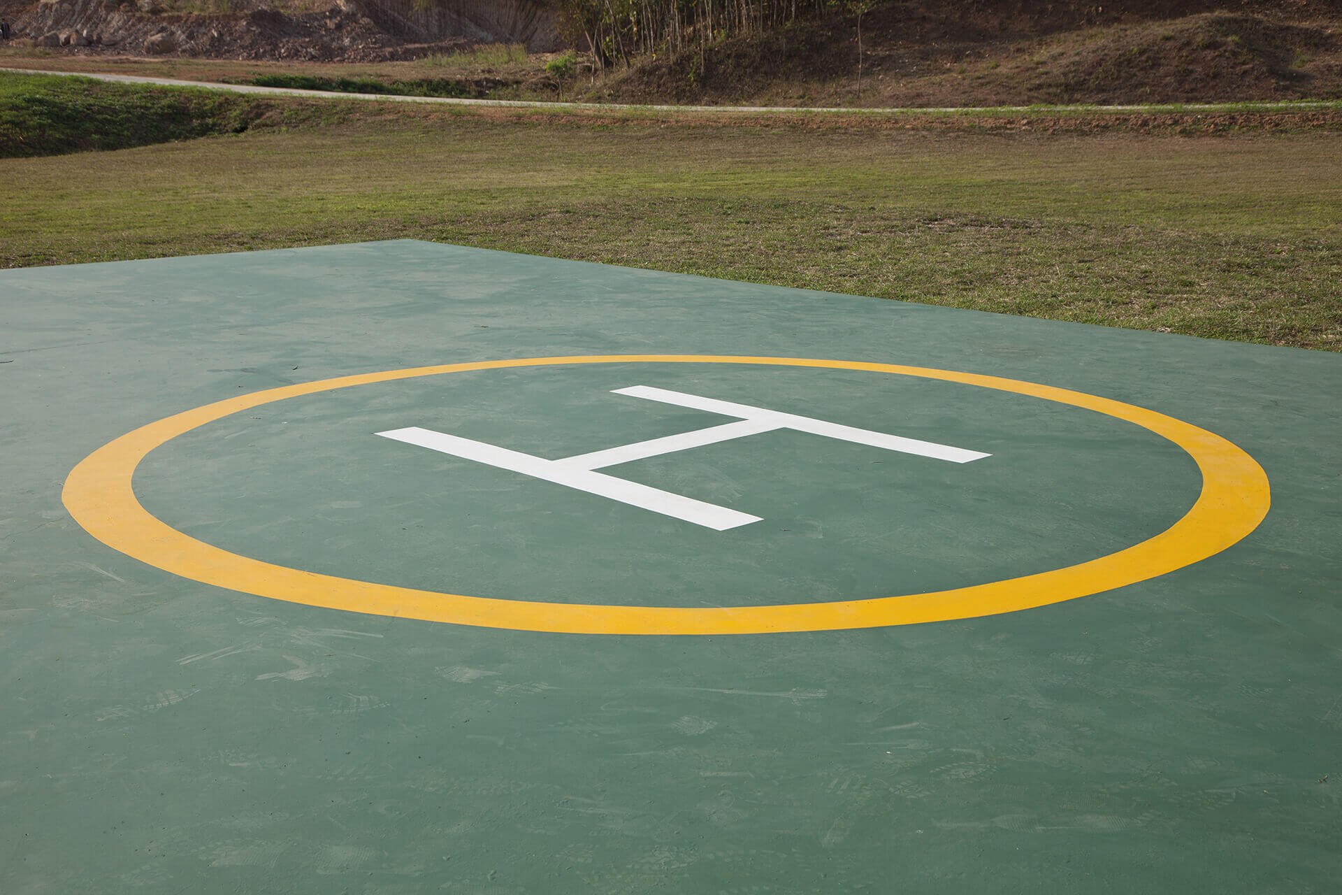 Heliport Çizgi ve Boyaları